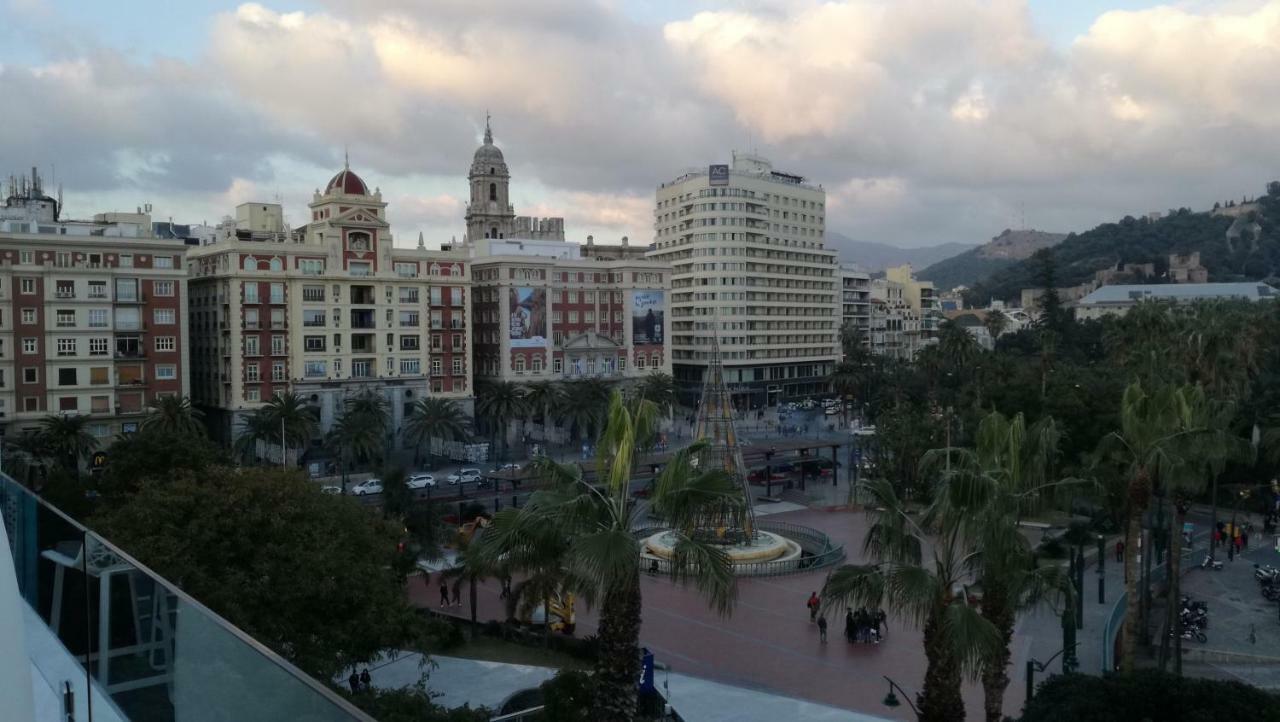 Atico En Centro Historico De Malaga Appartamento Esterno foto